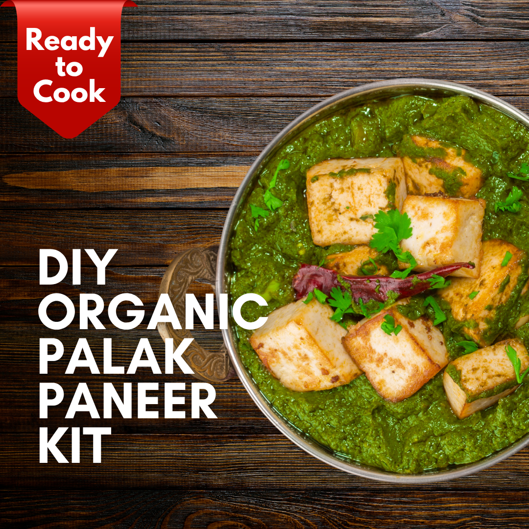 DIY Palak Paneer - Organic - Satva Farm Bengaluru
