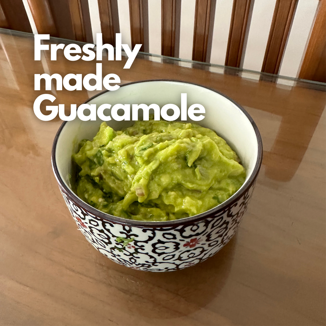 Freshly made Guacamole