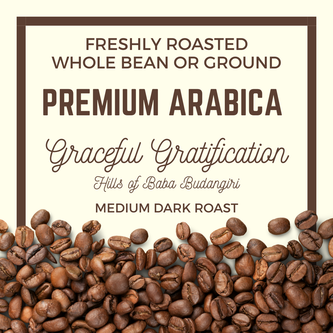Graceful Gratification - Medium - Freshly Roasted Arabica Coffee - 250 Grams