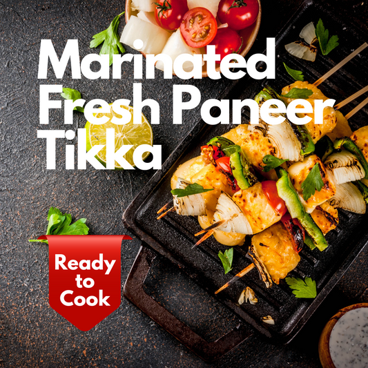 Marinated Paneer Tikka - Ready-to-Cook