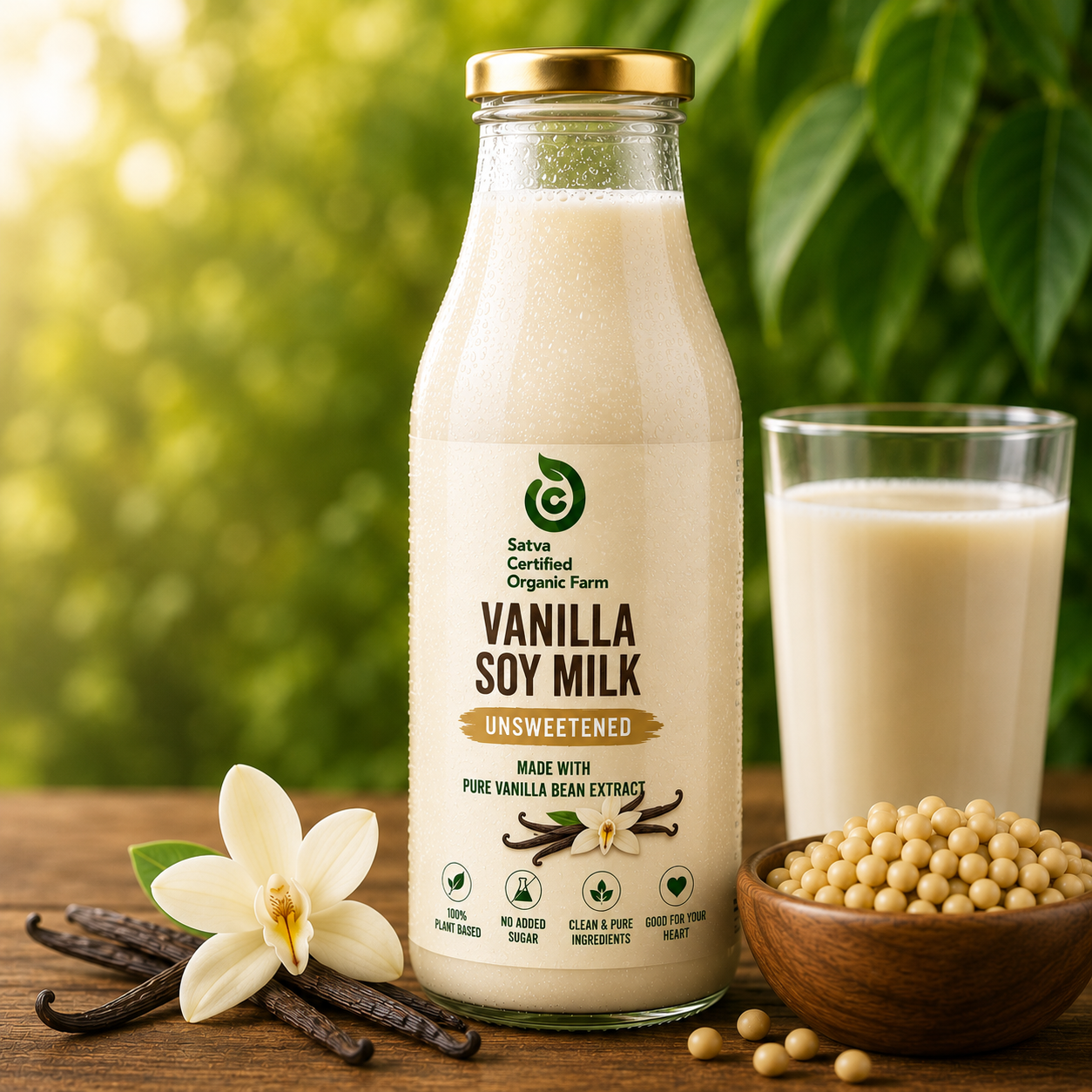 Vanilla Soy Milk - 350 ml