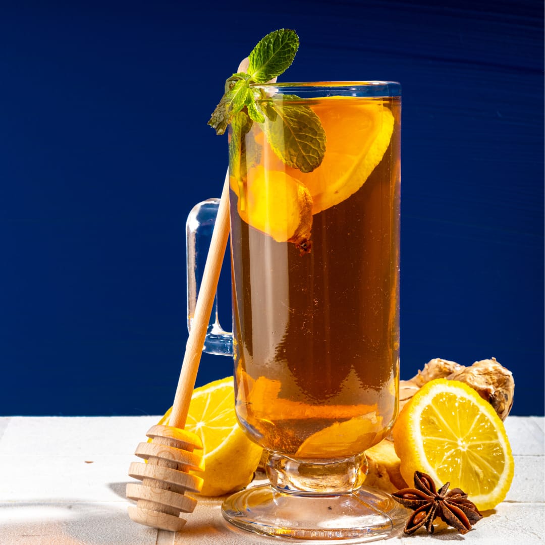 Probiotic Water Kefir - Organic Lemon, Ginger & Honey