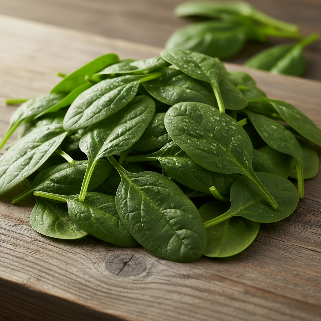 Organic Pre-Washed Baby Spinach - 200 gms