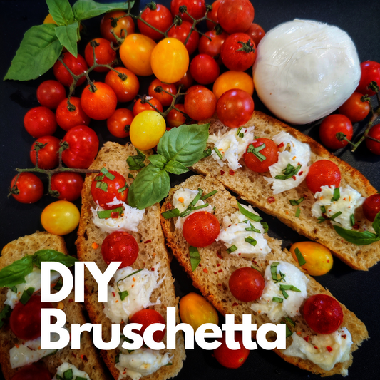 DIY Kit - Bruschetta with Fresh Mozzarella