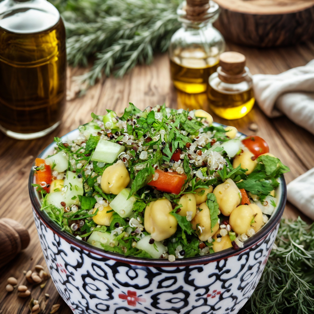 Quinoa Tabbouleh Salad - Organic - 1 Box (300 gms) - organic produce from Satva Farm Bengaluru