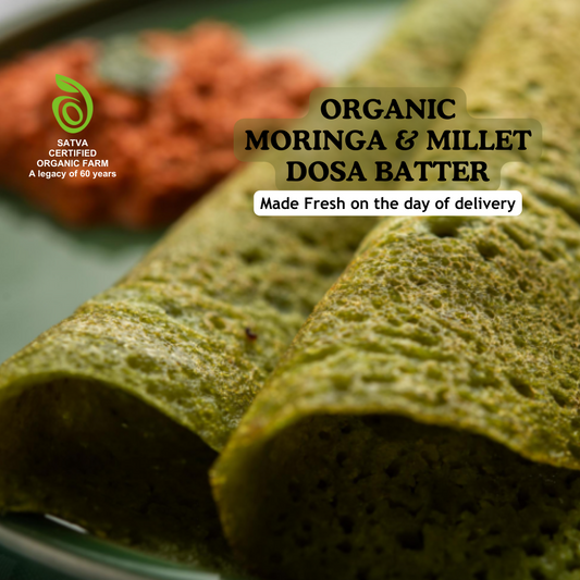 Organic Millets Dosa Batter - Moringa - 1 Kg