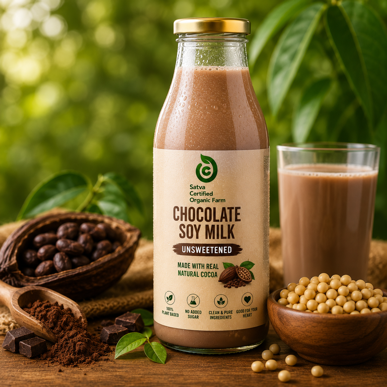 Chocolate Soy Milk - 350 ml
