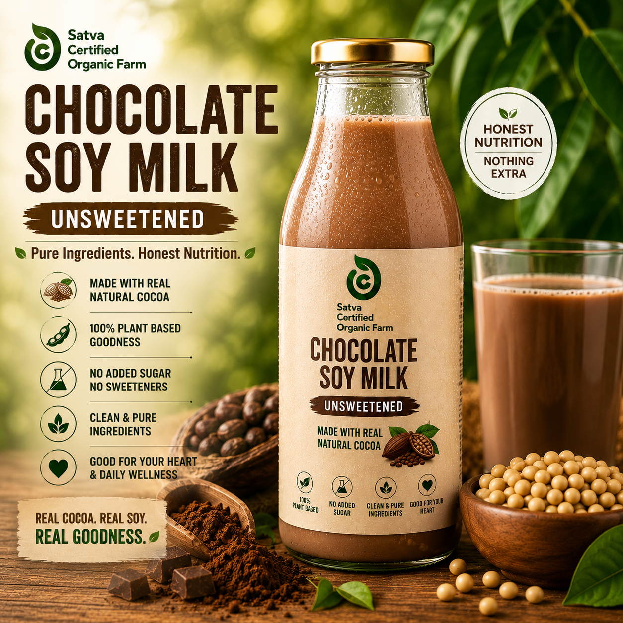 Chocolate Soy Milk - 350 ml