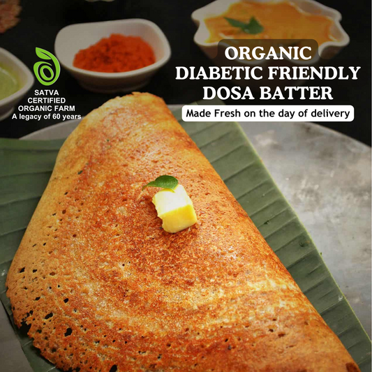 Diabetic-Friendly Organic Millets Dosa Batter - 1 Kg