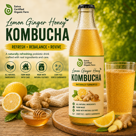 Kombucha - Lemon Ginger - 350ml