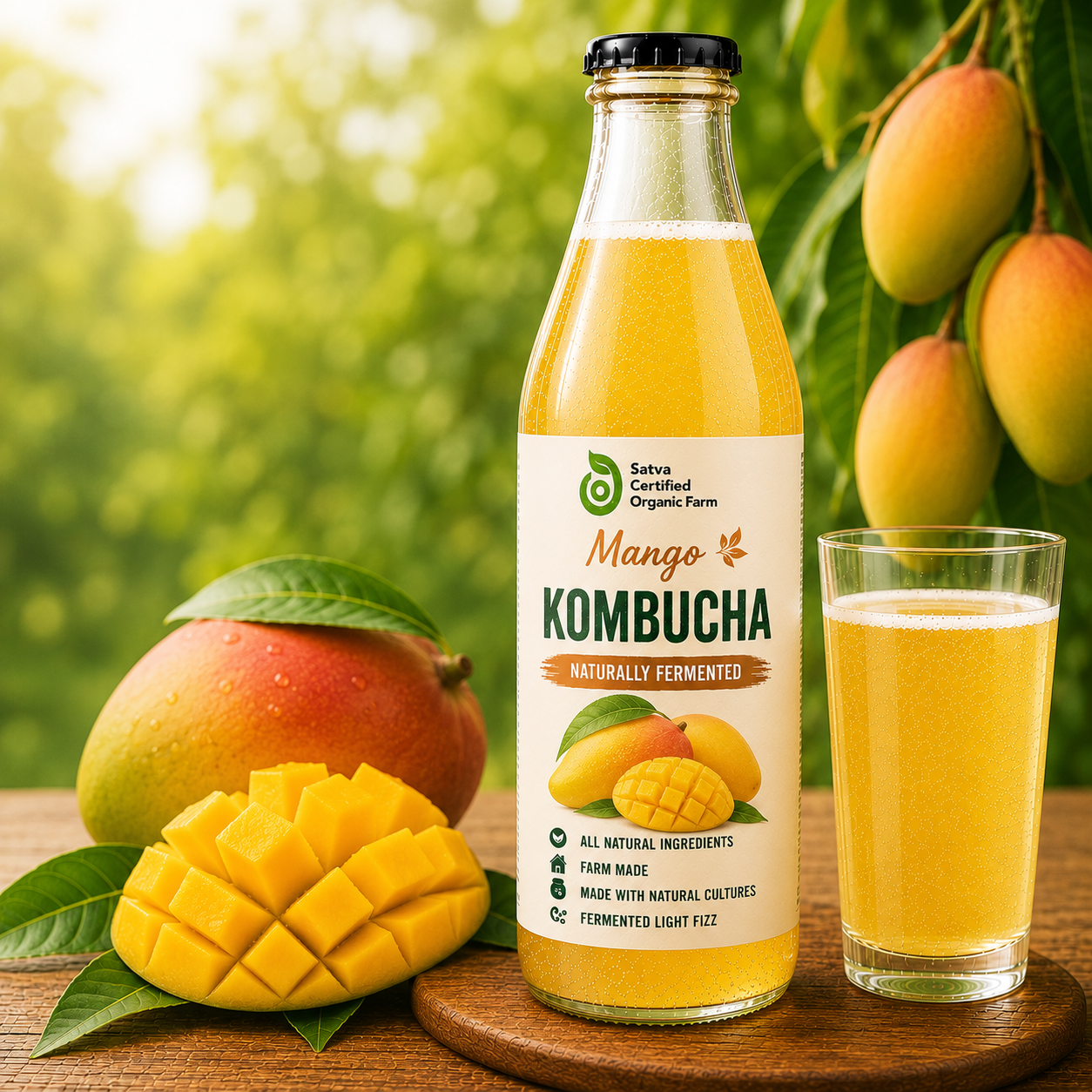 Kombucha - Organic Mango - 350 ml
