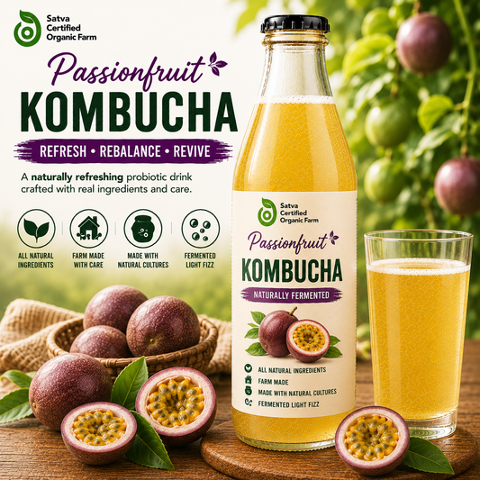 Kombucha - Passion Fruit - 350ml