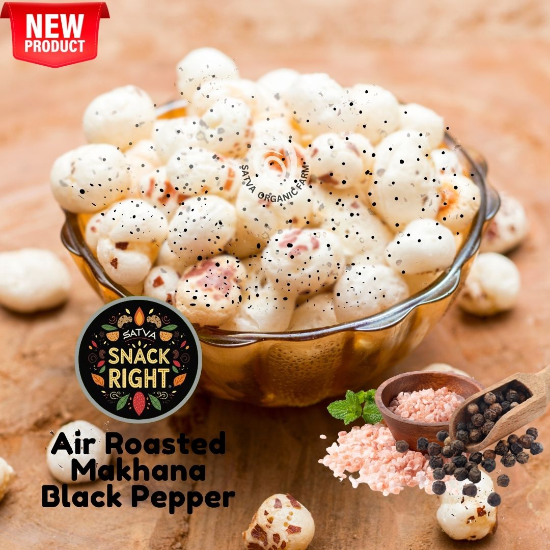 Freshly Roasted Makhana - Black Pepper