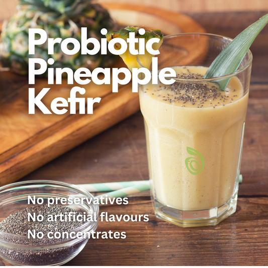 Organic Probiotic Kefir - Pineapple - 220 ml