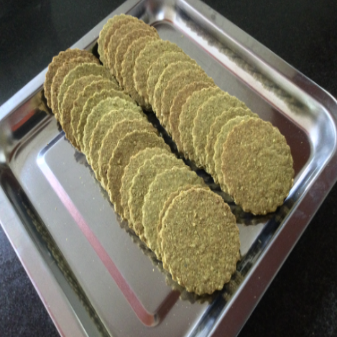 Moringa Cookies: Earthy, Crisp, and Boldly Nutritious -250 gms