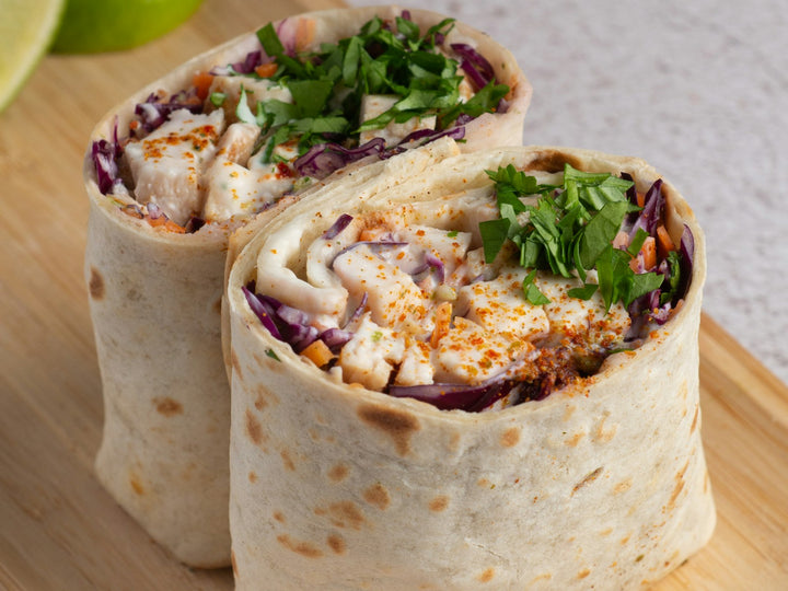 Hummus & Microgreen Wrap