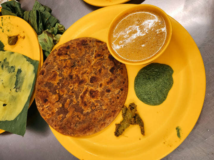 Sabsige Soppu Akki Roti