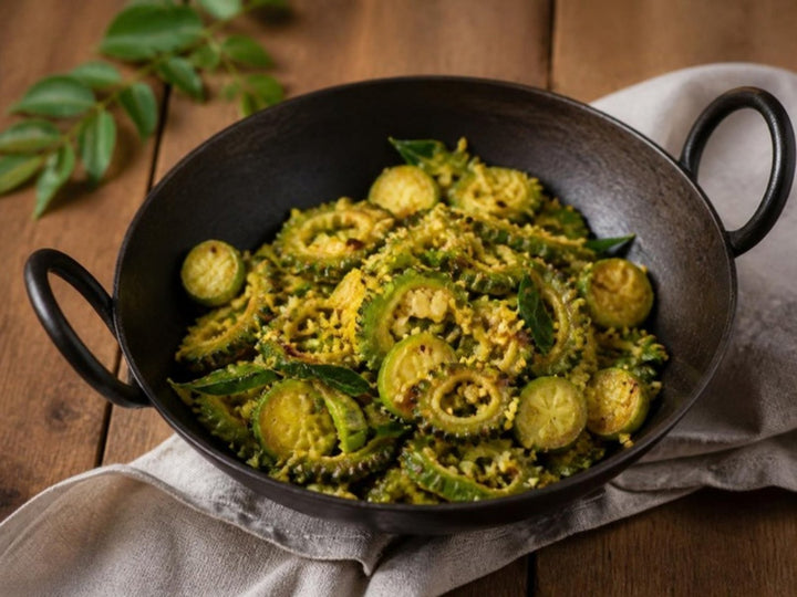 Bitter Gourd & Ivy Gourd Palya