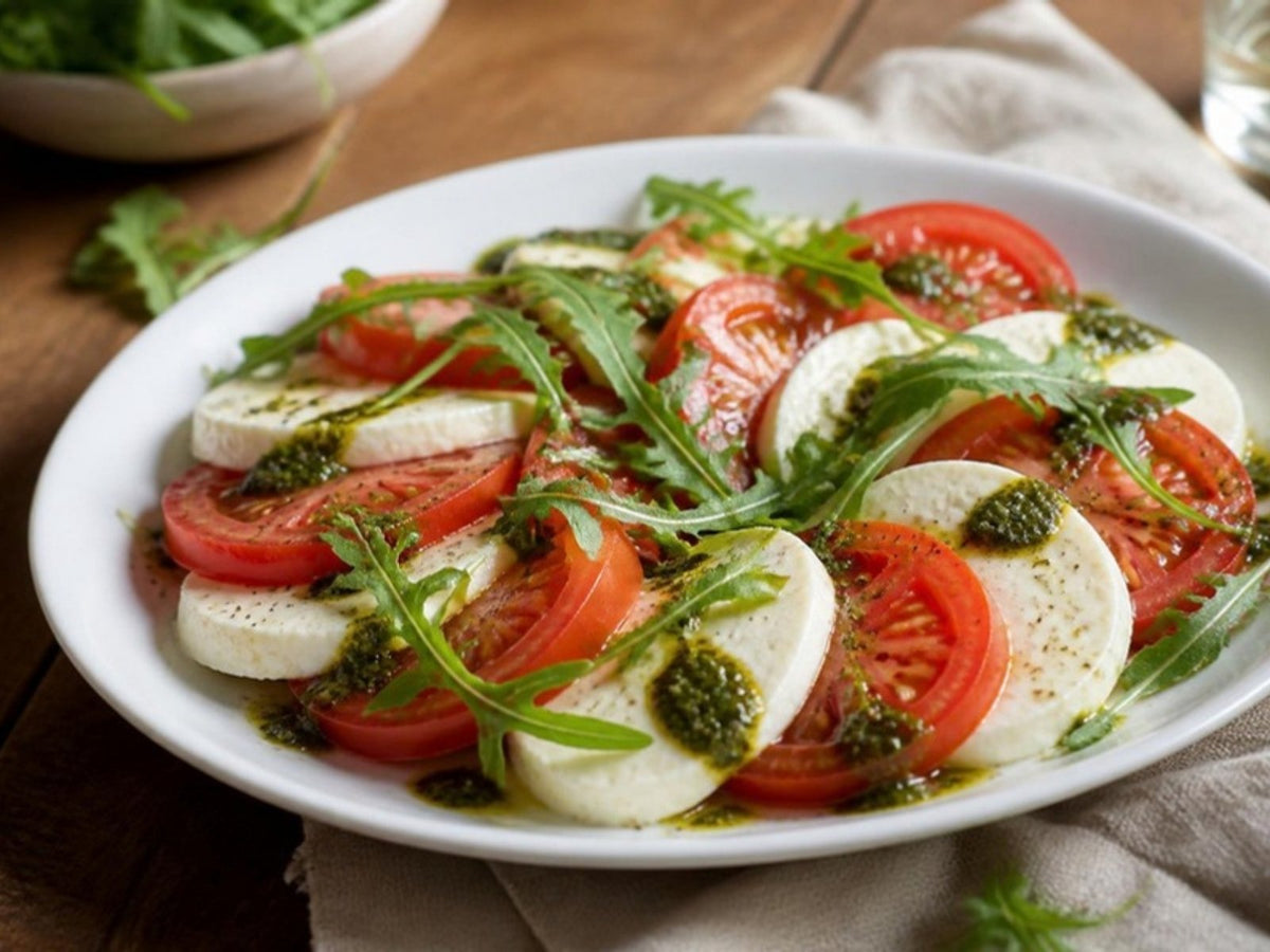 Caprese Salad with Fresh Mozzarella