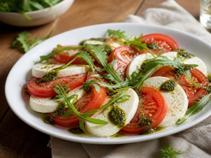 Caprese Salad with Fresh Mozzarella