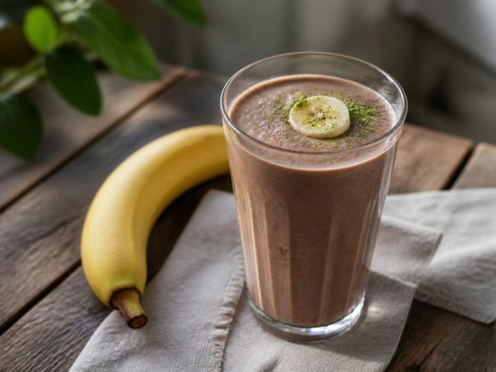 Chocolate Soy Banana Protein Shake