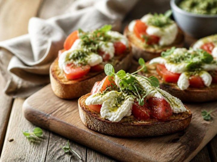 Fresh Mozzarella Bruschetta