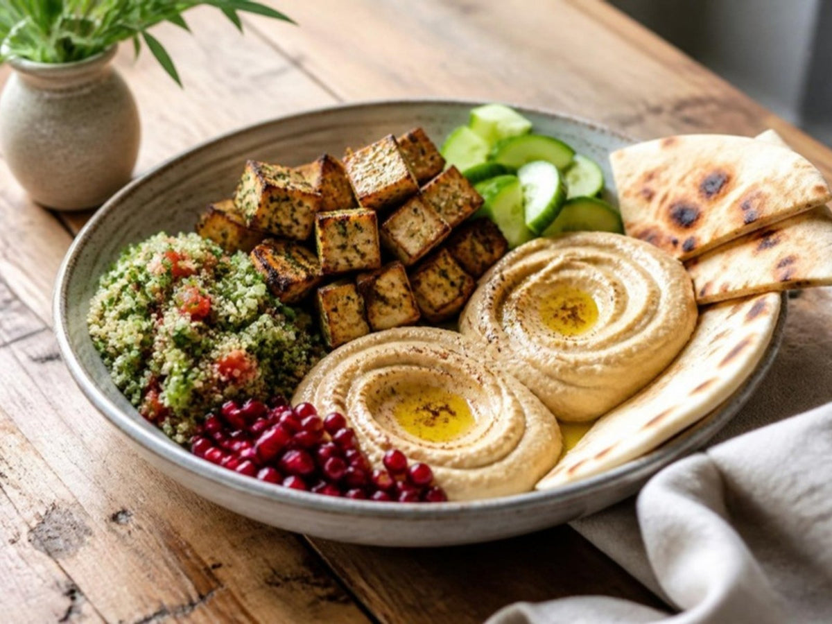 Quinoa Tabbouleh Mezze Bowl