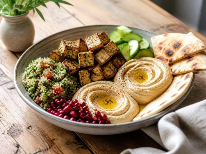 Quinoa Tabbouleh Mezze Bowl