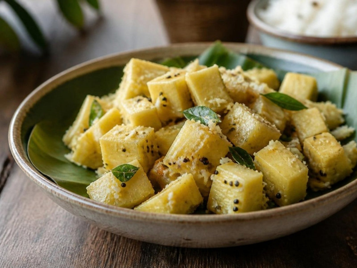 Raw Banana Palya
