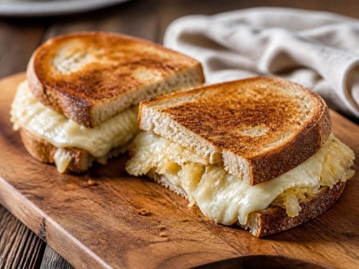 Sauerkraut & Cream Cheese Grilled Sandwich