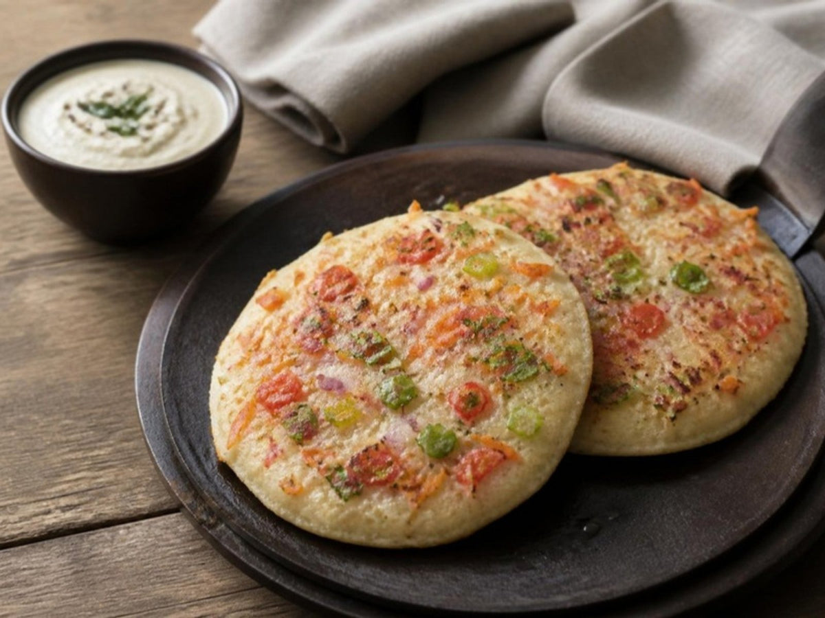 Sprouts Millet Uttapam