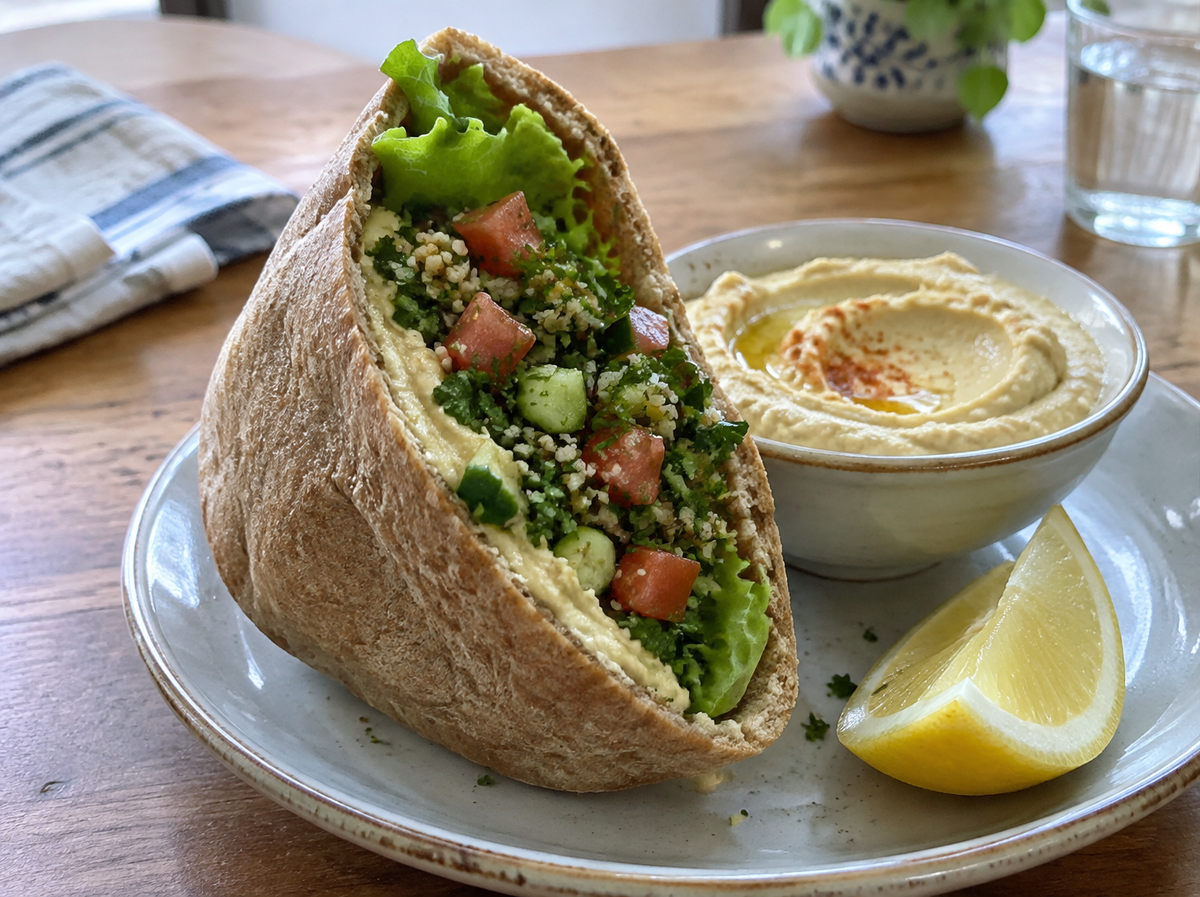 Tabbouleh & Hummus Pita Pocket