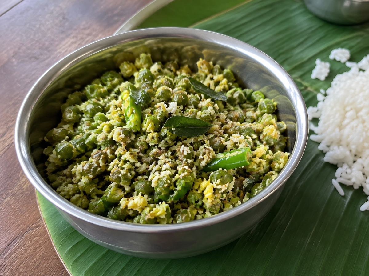 Kerala Beans Thoran