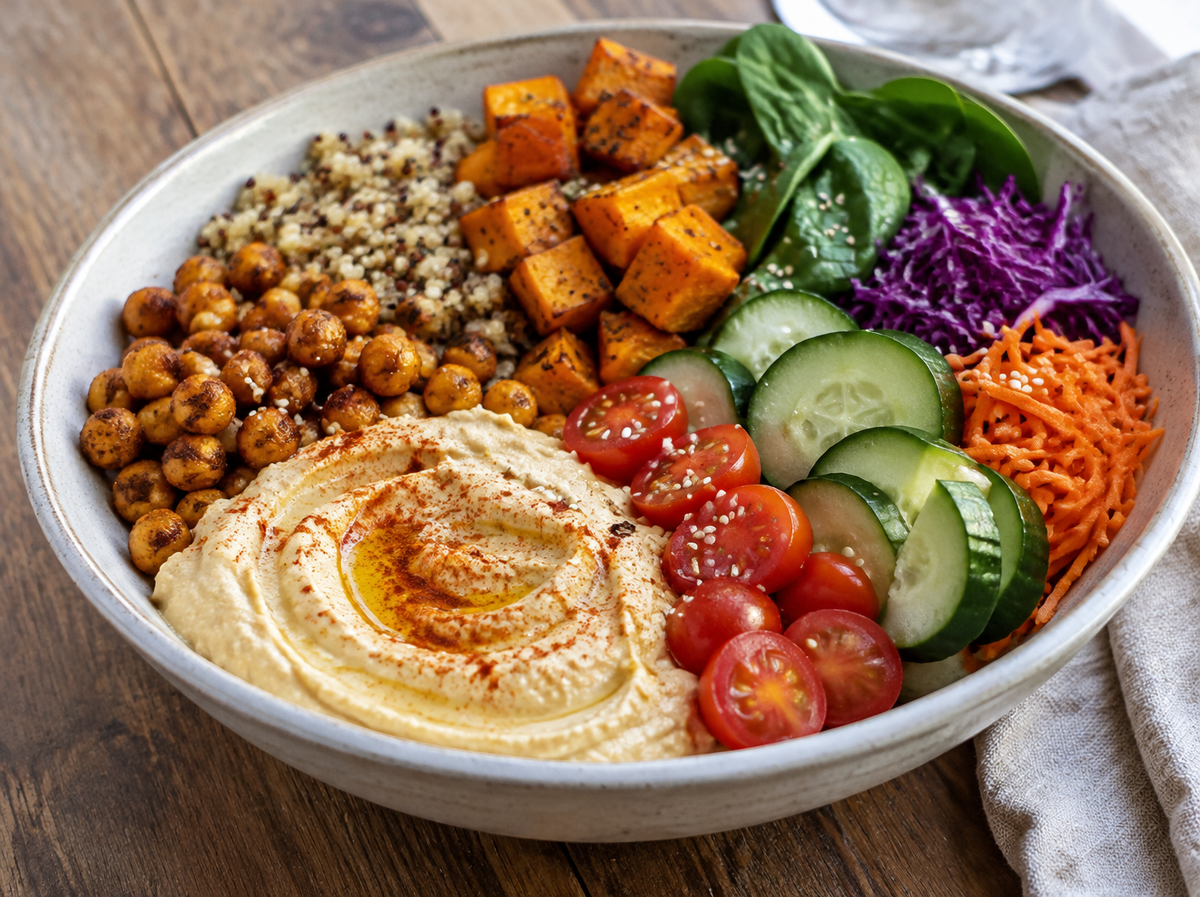 Hummus Buddha Bowl