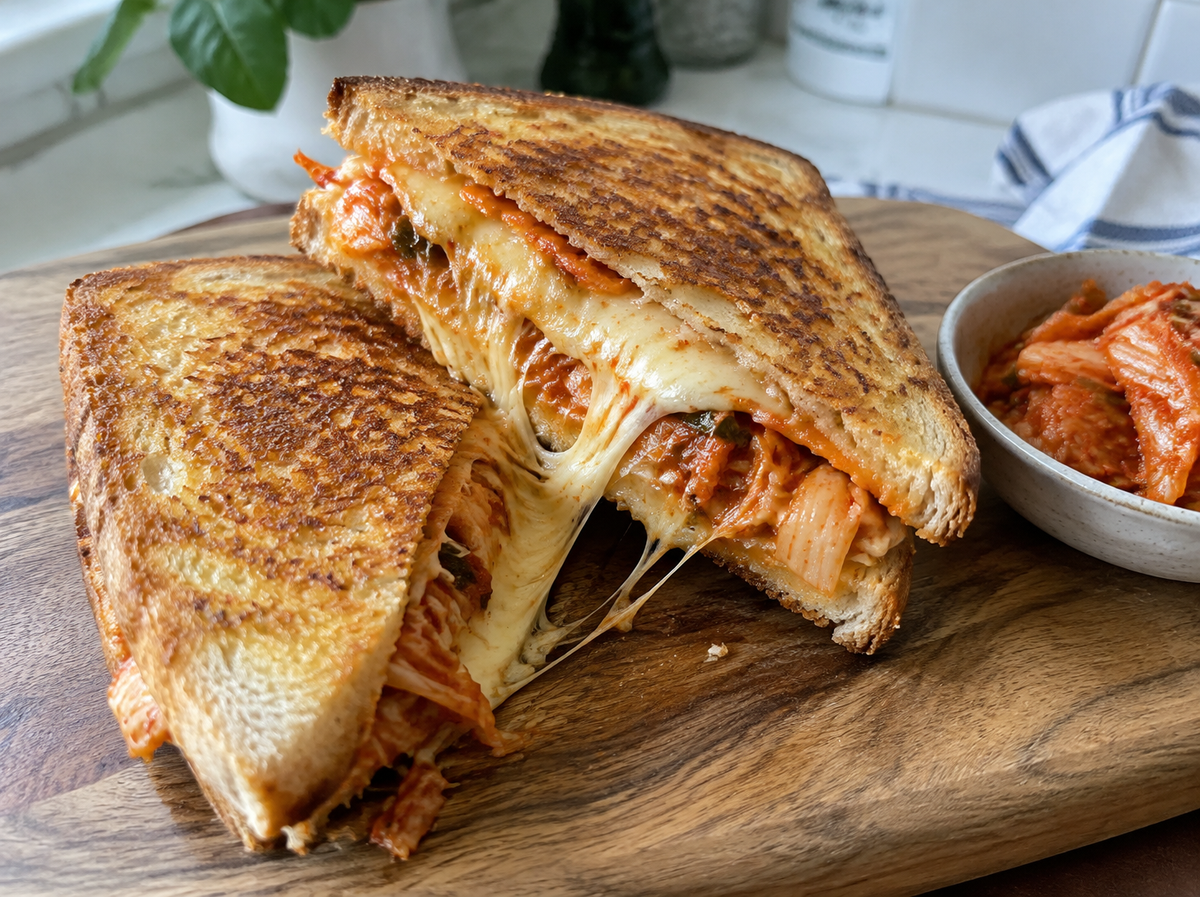 Kimchi Cheese Toastie