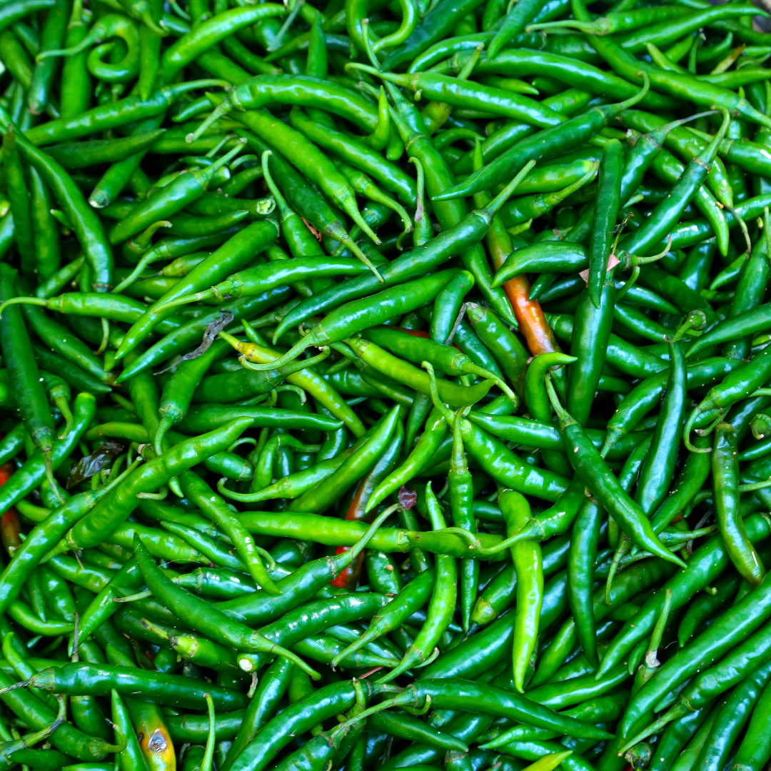 Green Chillies - Organic