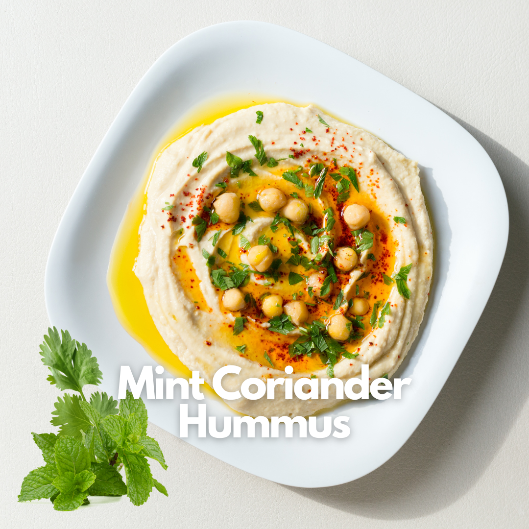 Sprouted Hummus - Mint Coriander - 160 gms