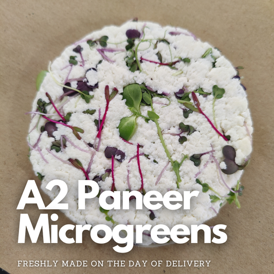 A2 Paneer -  Microgreens - 200 Gms