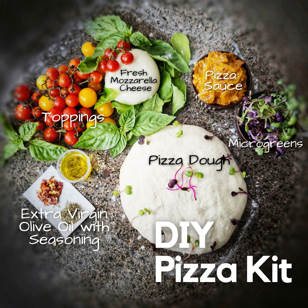 DIY Kit - Pizza Kit with Fresh Mozzarella