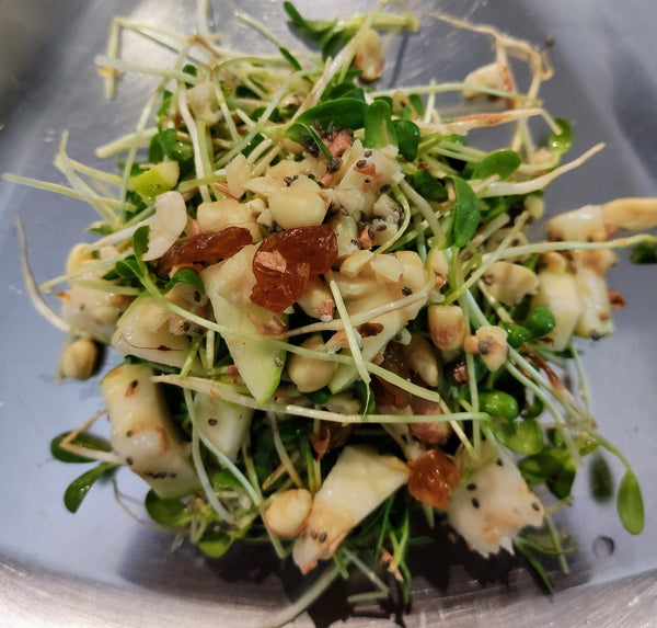 Organic microgreens salad box from Satva Farm