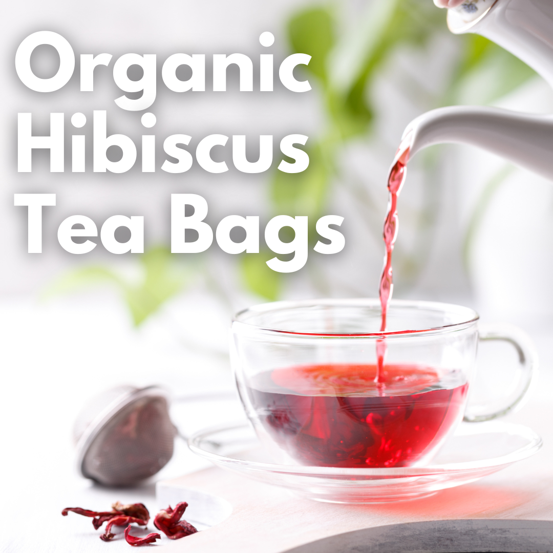 Tea Bags - Organic Hibiscus (20 Tea Bags)
