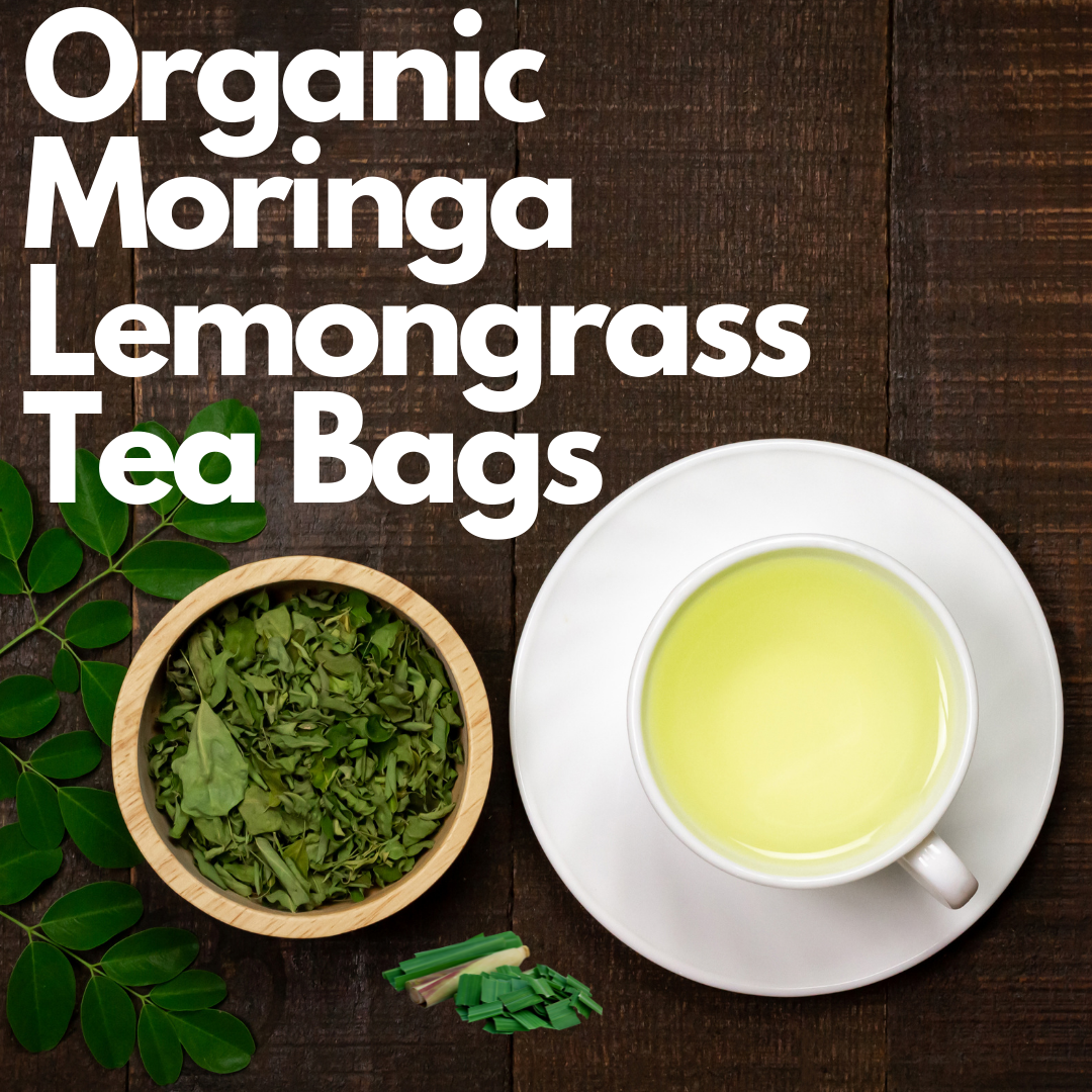 Tea Bags - Organic Moringa & Lemongrass (20 Tea Bags)