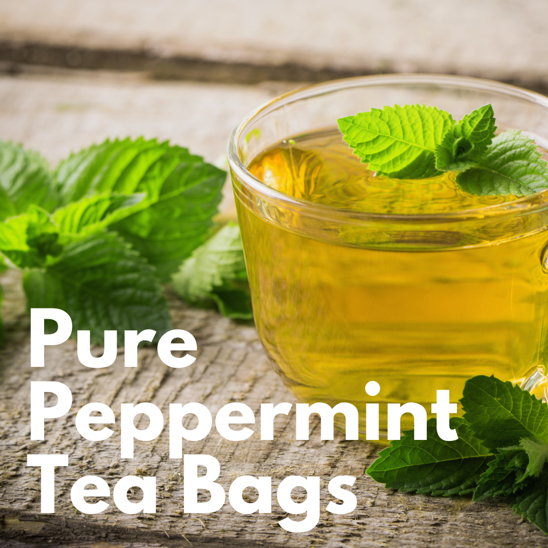 Tea Bags - Organic Pure Peppermint (20 Tea Bags)